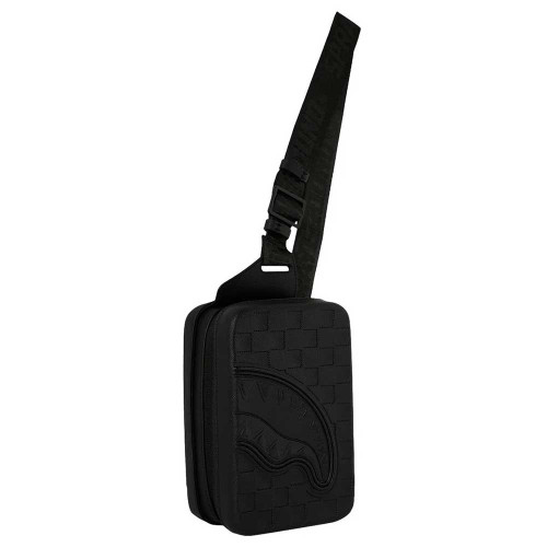 Sprayground Τσαντάκι ώμου Raised Check Hard Shell Sling Bag
